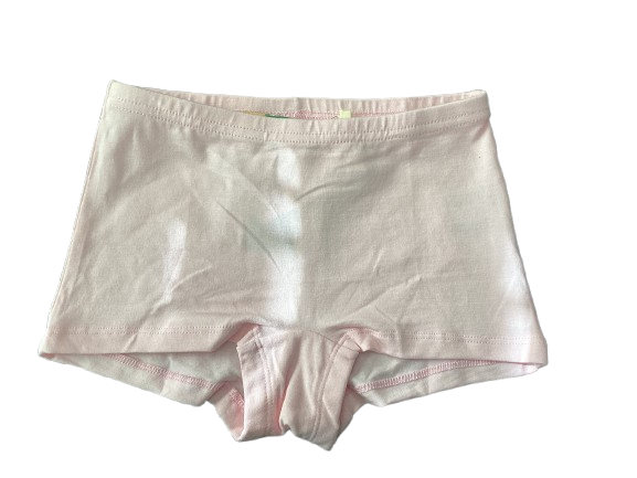 Bamboe boxershort voor meisjes wit