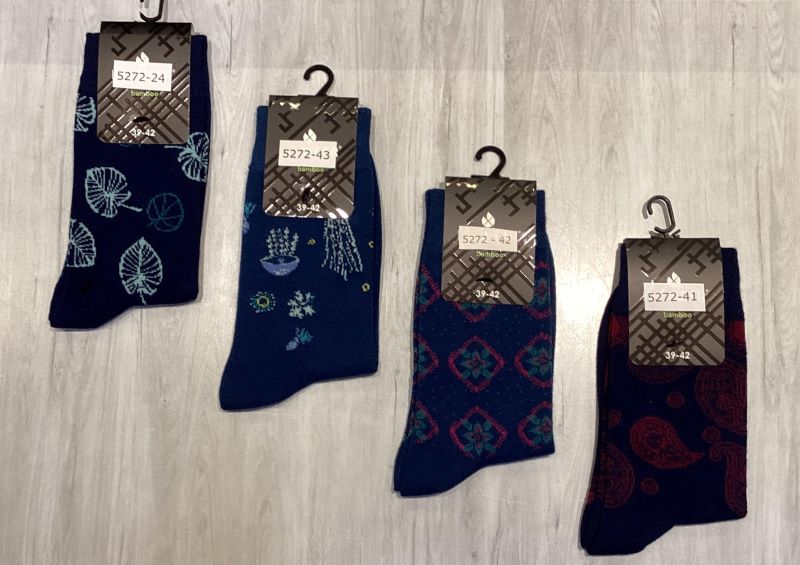 Bamboe sokkenset 4 paar